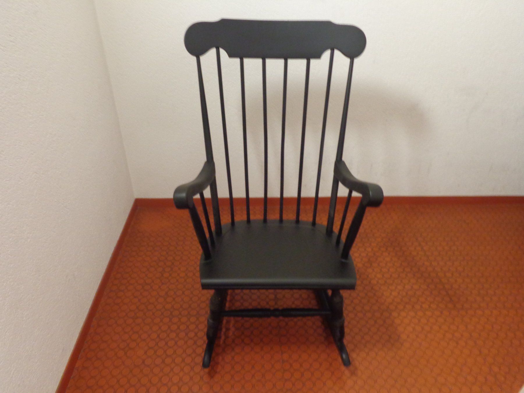 Sedie: Schaukelstuhl schwarz Holz – Usato da Liestal venduto da Gecko16