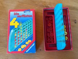 Die verflixten 4 / 4 gewinnt Spiel,Ravensburger,Reisespiel