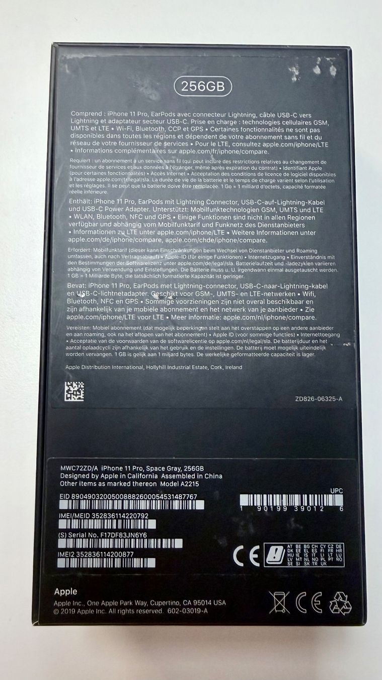 Apple Handys / Smartphones: iPhone 11 Pro 256GB – Gebraucht aus Basel von stalders72 5