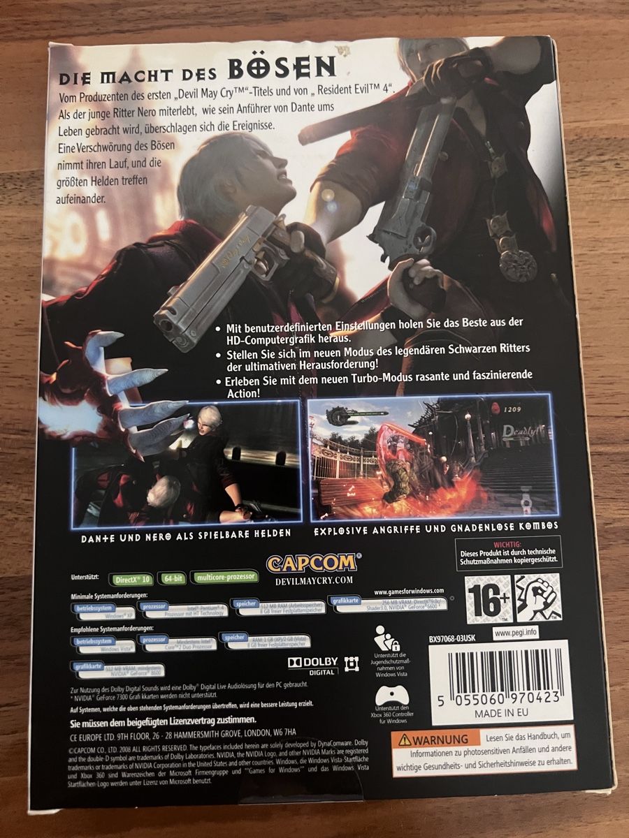 Giochi: Devil May Cry - PC DVD – Usato da Fällanden venduto da raf-wpf 1