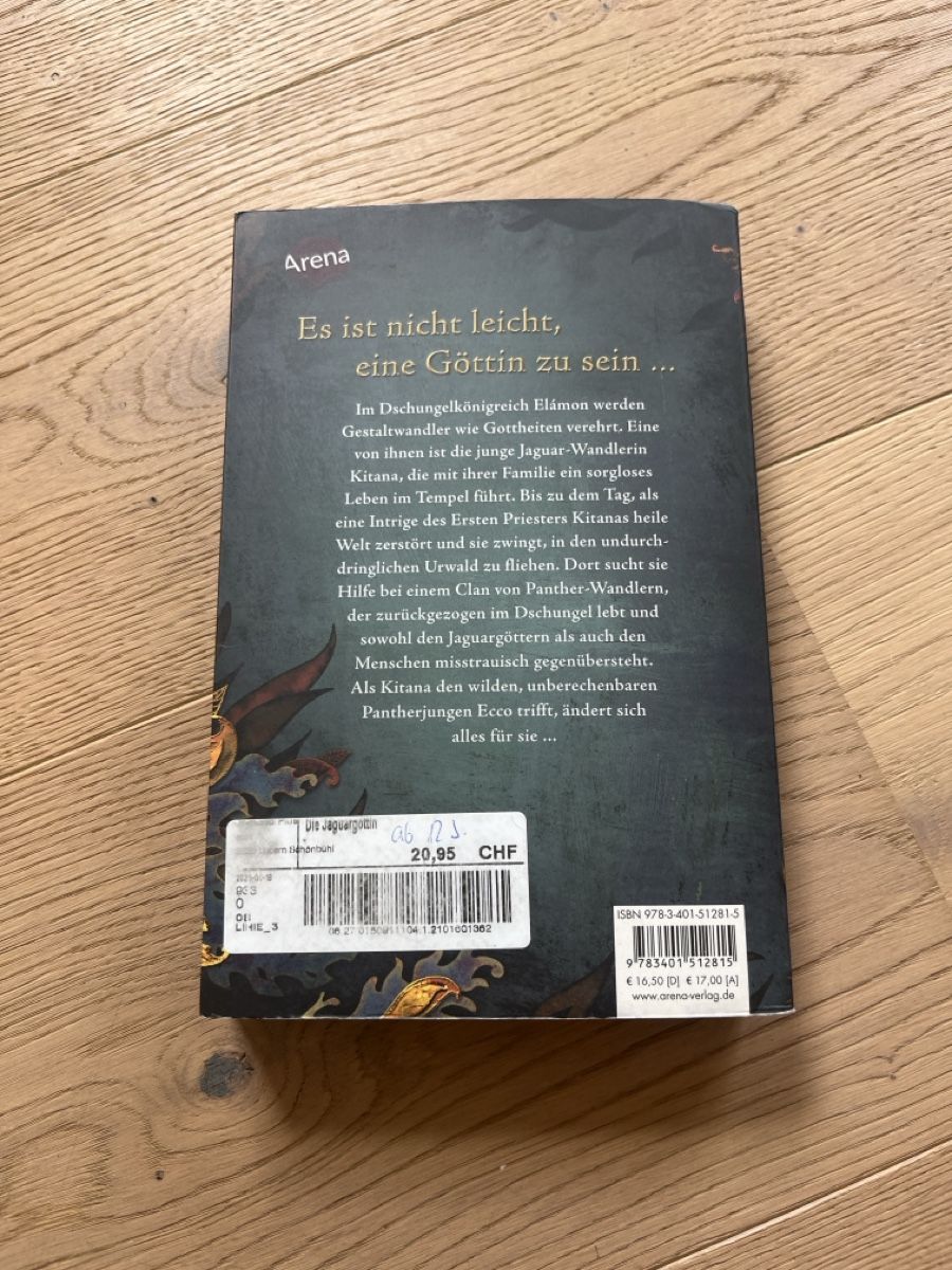 Libri: Die Jaguargöttin von Katja Brandis – Usato da Buttikon SZ venduto da nene2017 1