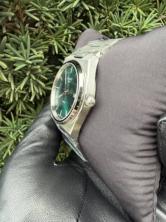 Orologi: Tissot PRX 40mm Grün – Nuovo e nell'imballaggio originale da Monthey venduto da vla_x7fz 2