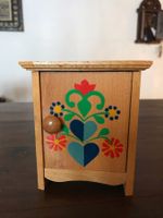 Puppenhaus Holzschrank Schrank 70er J.
