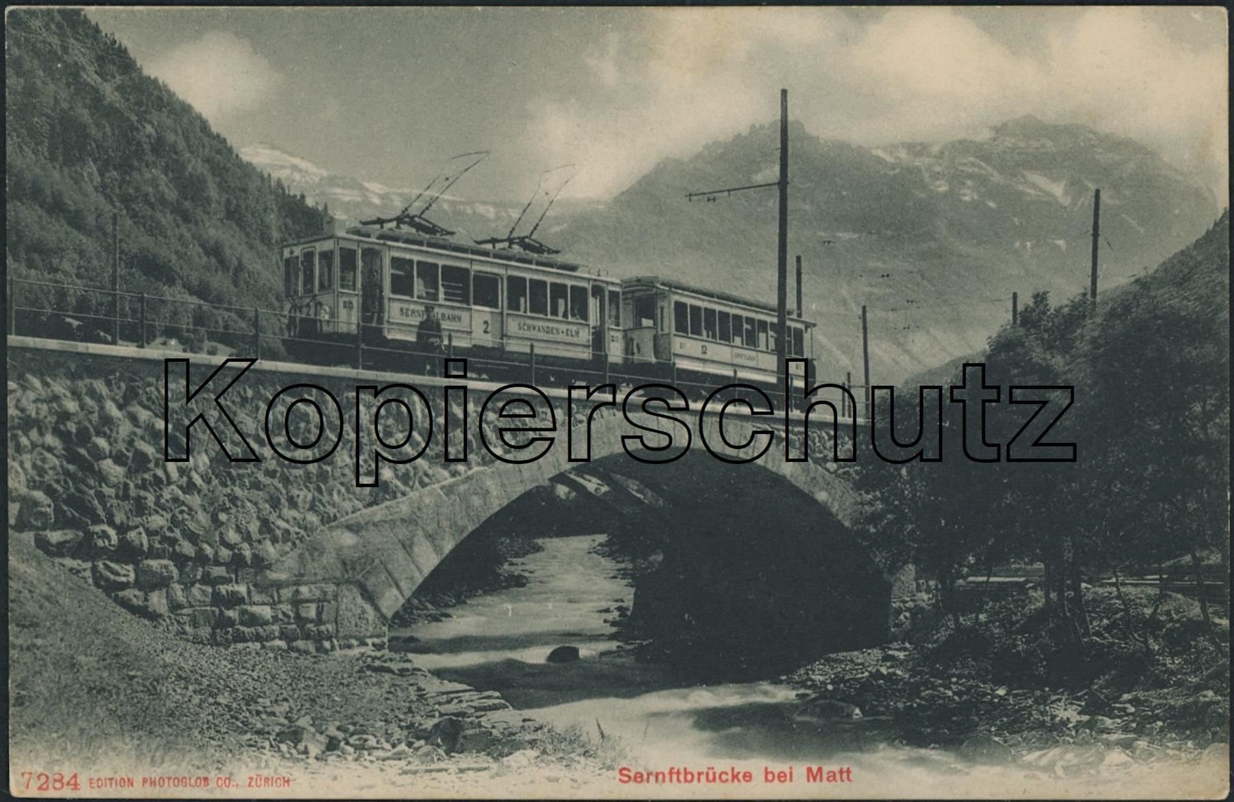 Cartes postales: GL Matt - Sernftal Bahn SeTB – D'occasion à Schindellegi par leecollect