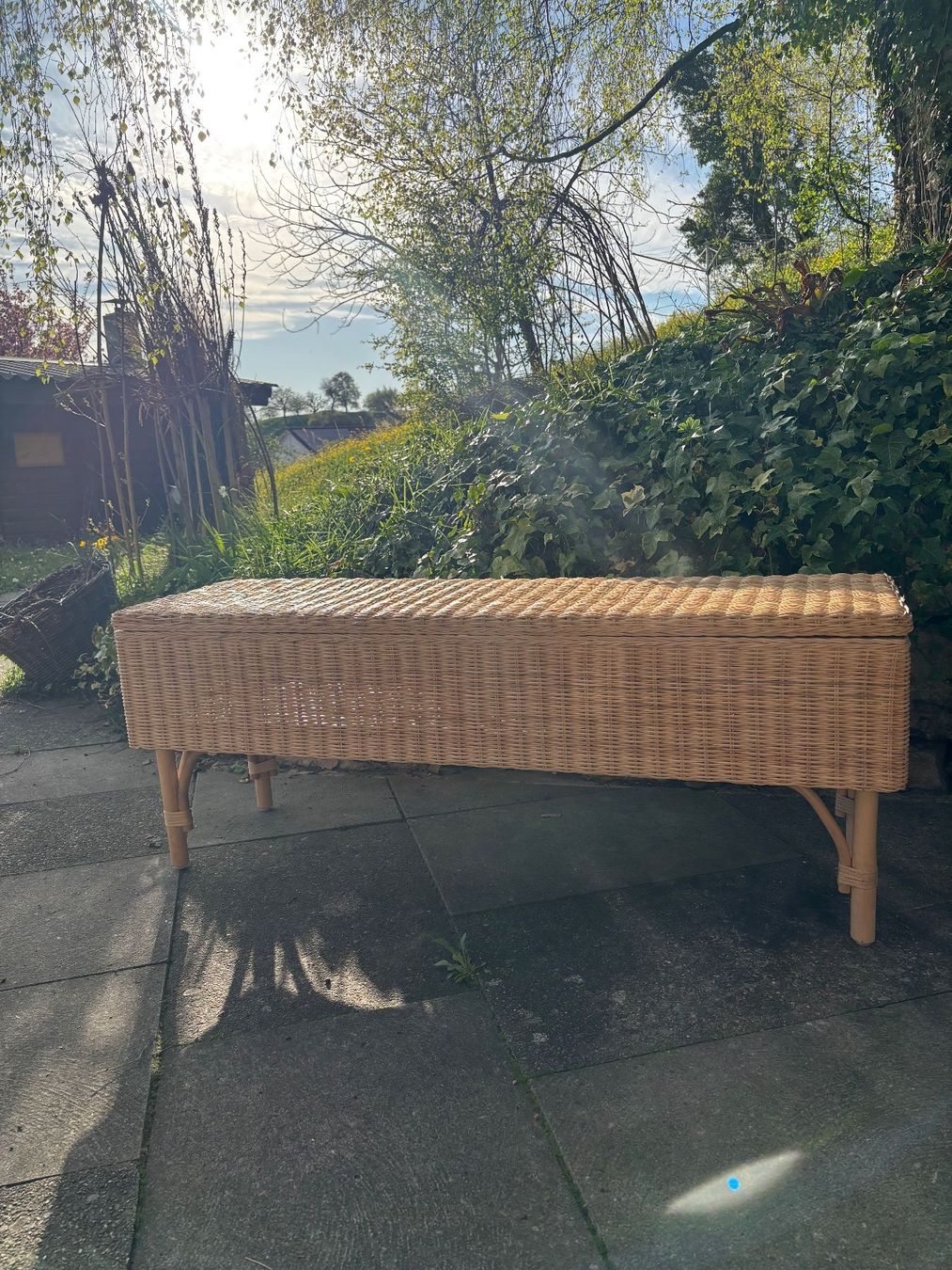 Panchine: Sitzbank Ikea Rattan TOLKNING – Usato da Birmenstorf AG venduto da Oceanzz