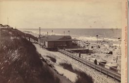 Kabinettfotografie, Nordseebad Westerland Sylt, 1893