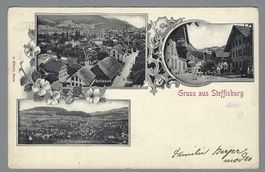 1904, STEFFISBURG, DORFPLATZ, INNENANSICHT
