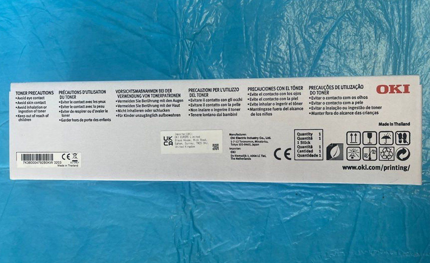Oki Cartucce per stampanti & toner: Original Oki C650, Oki C651dn black Toner, 09006130 – Nuovo e nell'imballaggio originale da Glattbrugg venduto da copytron 3