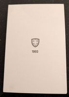 Münzsatz Schweiz 1993 pp  / vertiefte Randschrift