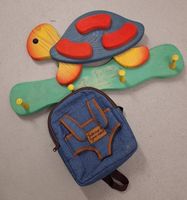 Süsser Kinderrucksack & Jackenhalter in Schildkrötenform