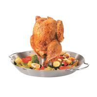 Hähnchengriller und Gemüse-Wok BBQ