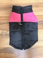 Pink/Schwarz Hunde Winter Jacke, Neu, Grösse XL