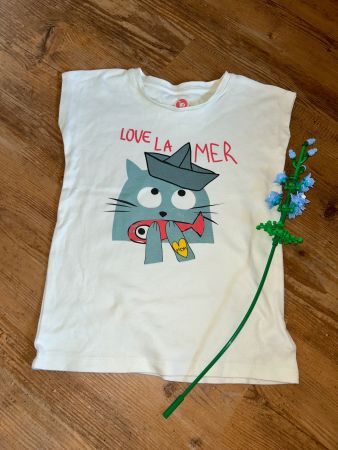 T-Shirt 122/128 La Queue du Chat