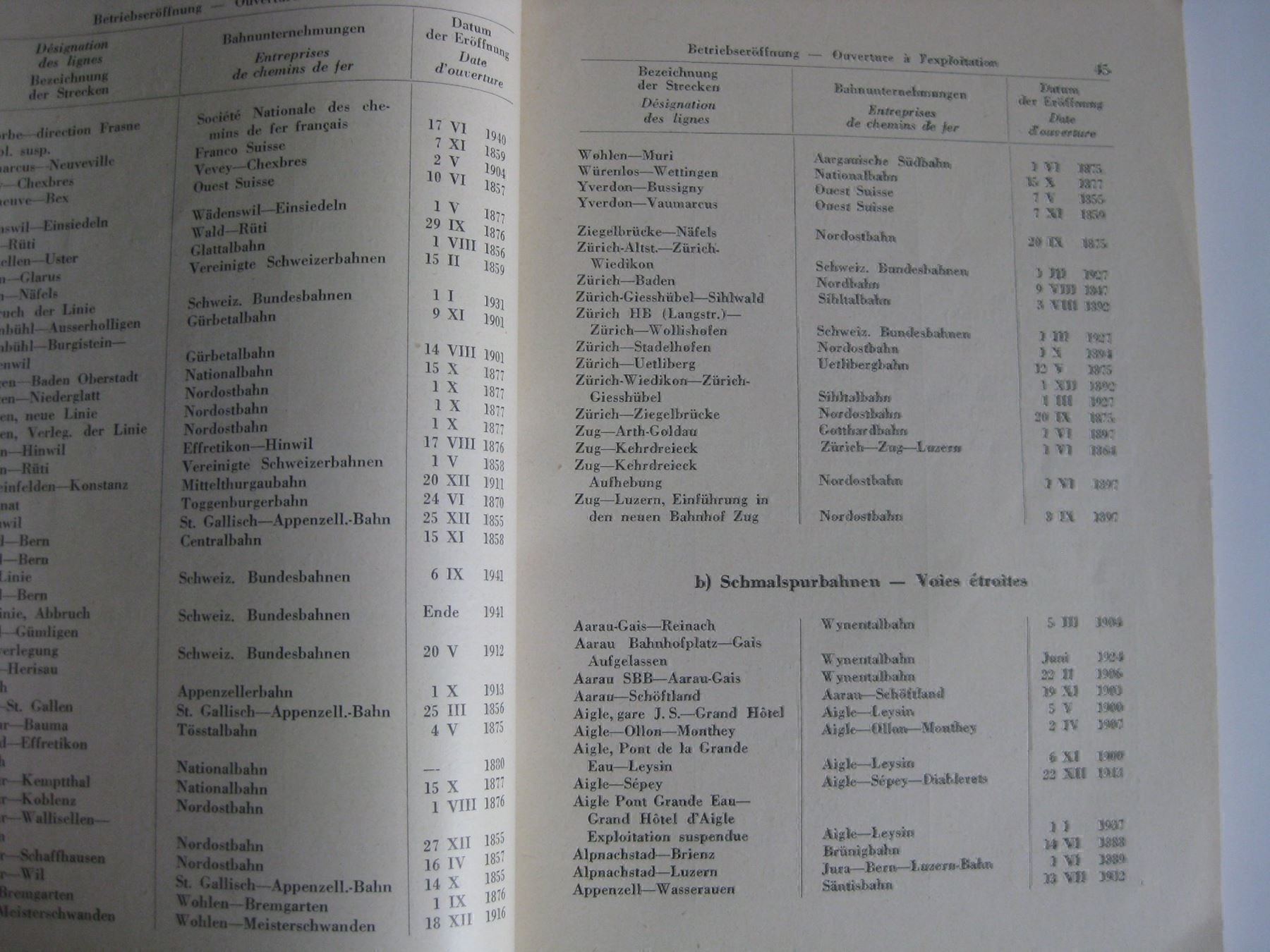Libri: 100 Jahre Schweizerbahnen 1841-1941 – Usato da Buchs ZH venduto da swiss-train 7