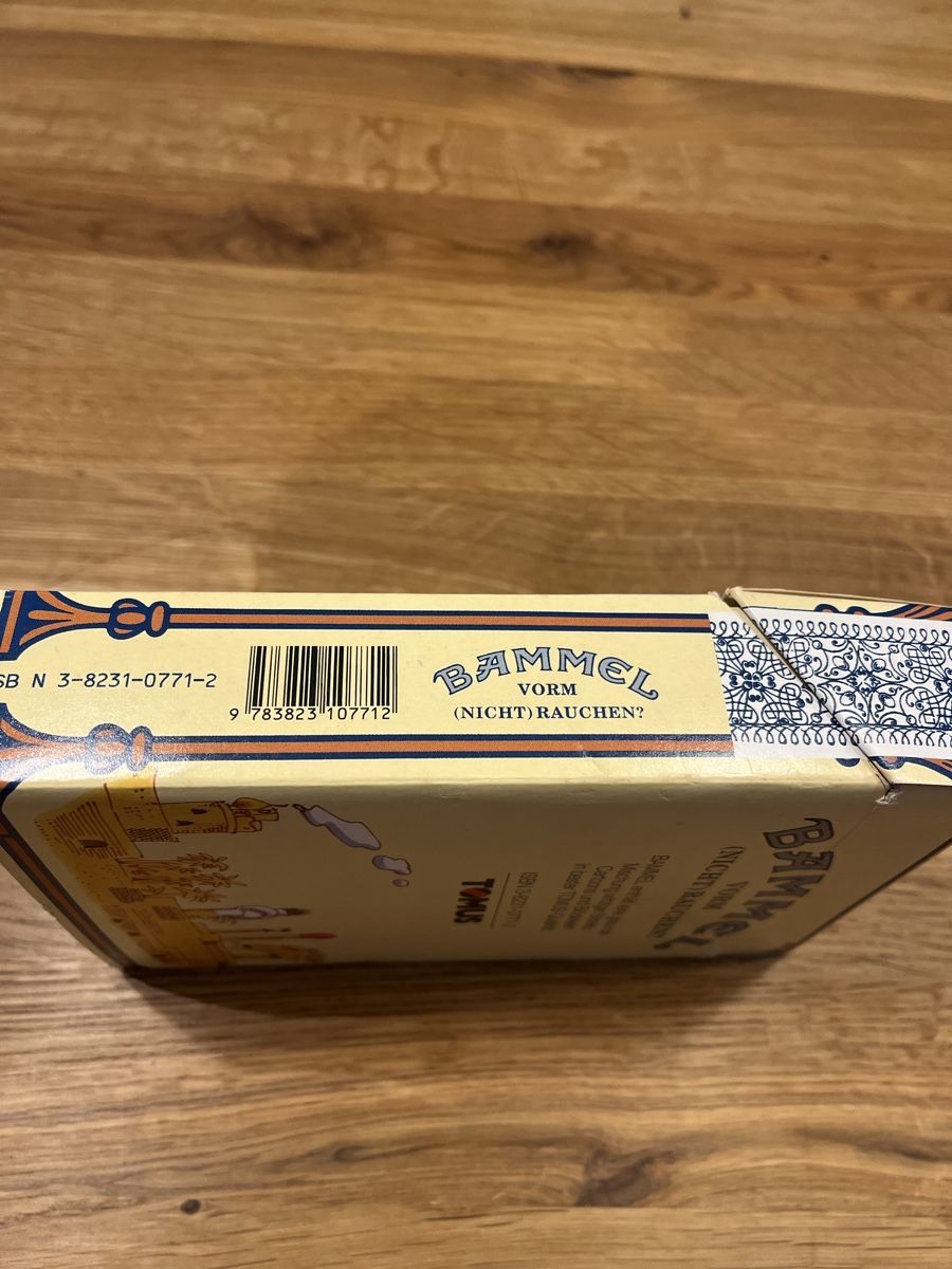 Libri: Bammel vor dem Nichtrauchen – Usato da Altikon venduto da Norealis 2