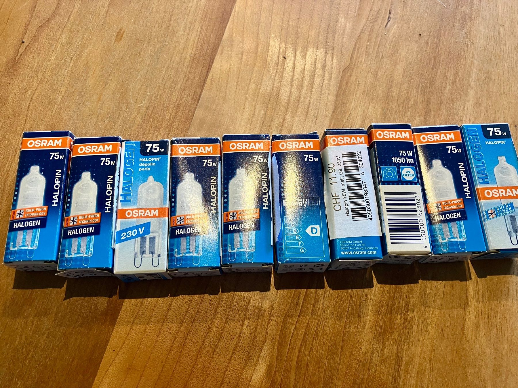 Osram Lampade: Leuchtmittel Halogen OSRAM – Nuovo e nell'imballaggio originale da Lindau venduto da Hopes11