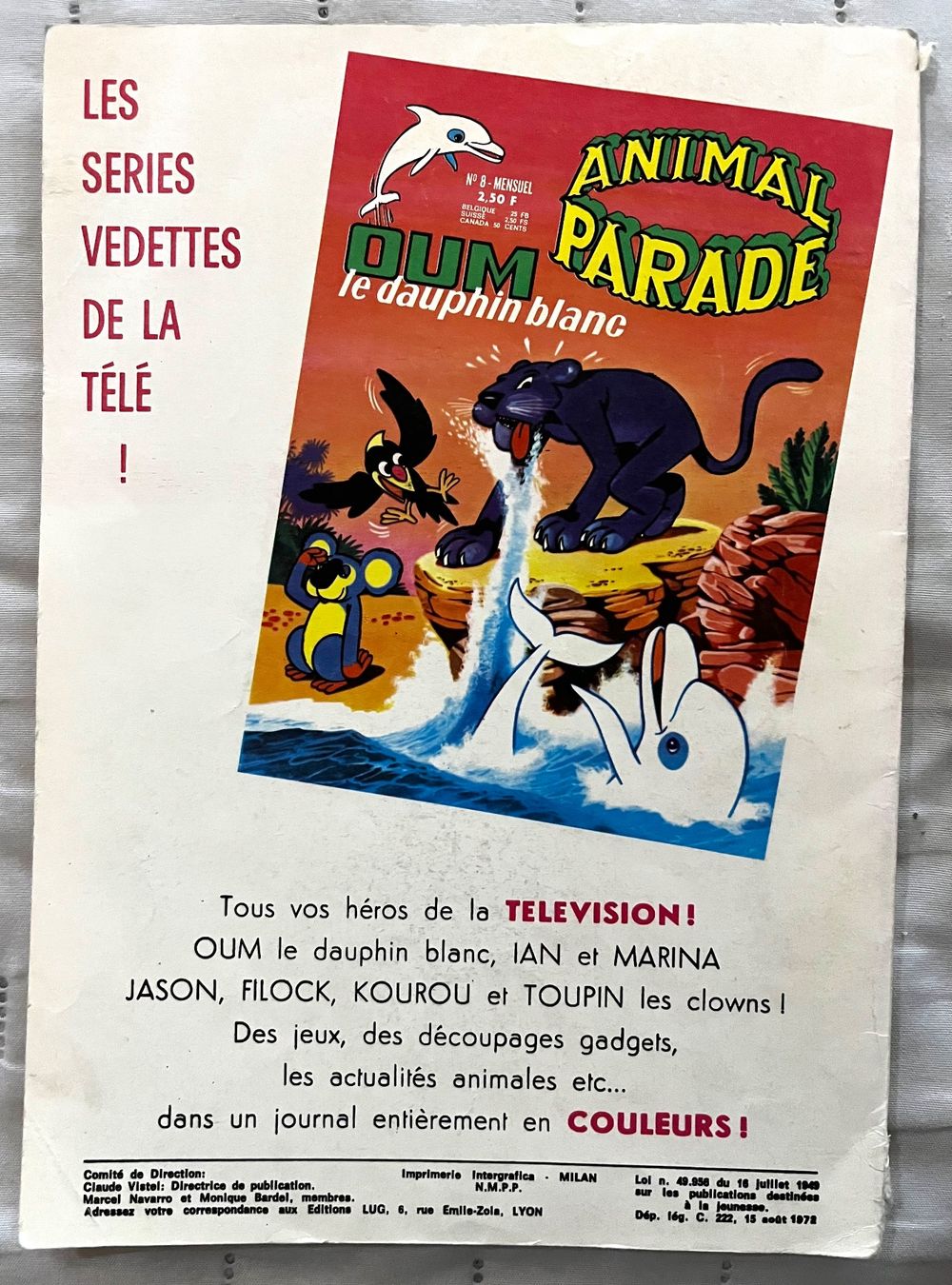 Fumetti: BD Spécial Pim Pam Poum Tome 43. EO. – Usato da Renan BE venduto da johncactus 1