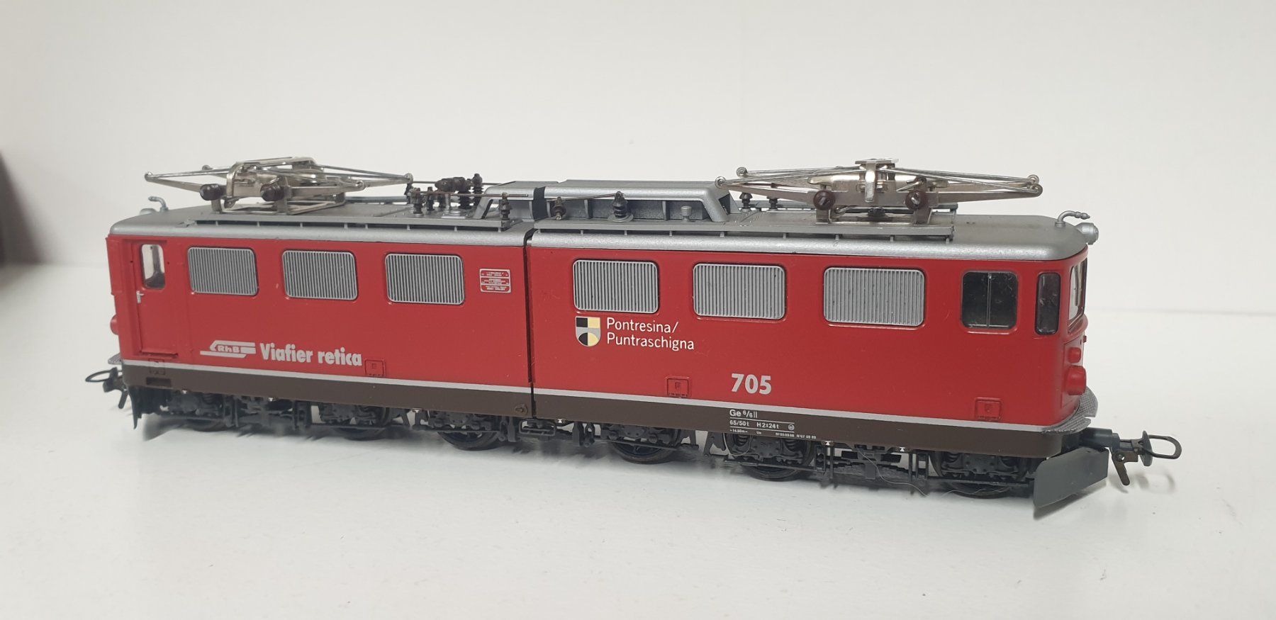 Bemo Modelleisenbahnen: Bemo RhB Ge6/6 ESU Digital 1254 125 – Gebraucht aus Geroldswil von TopTrain54 2