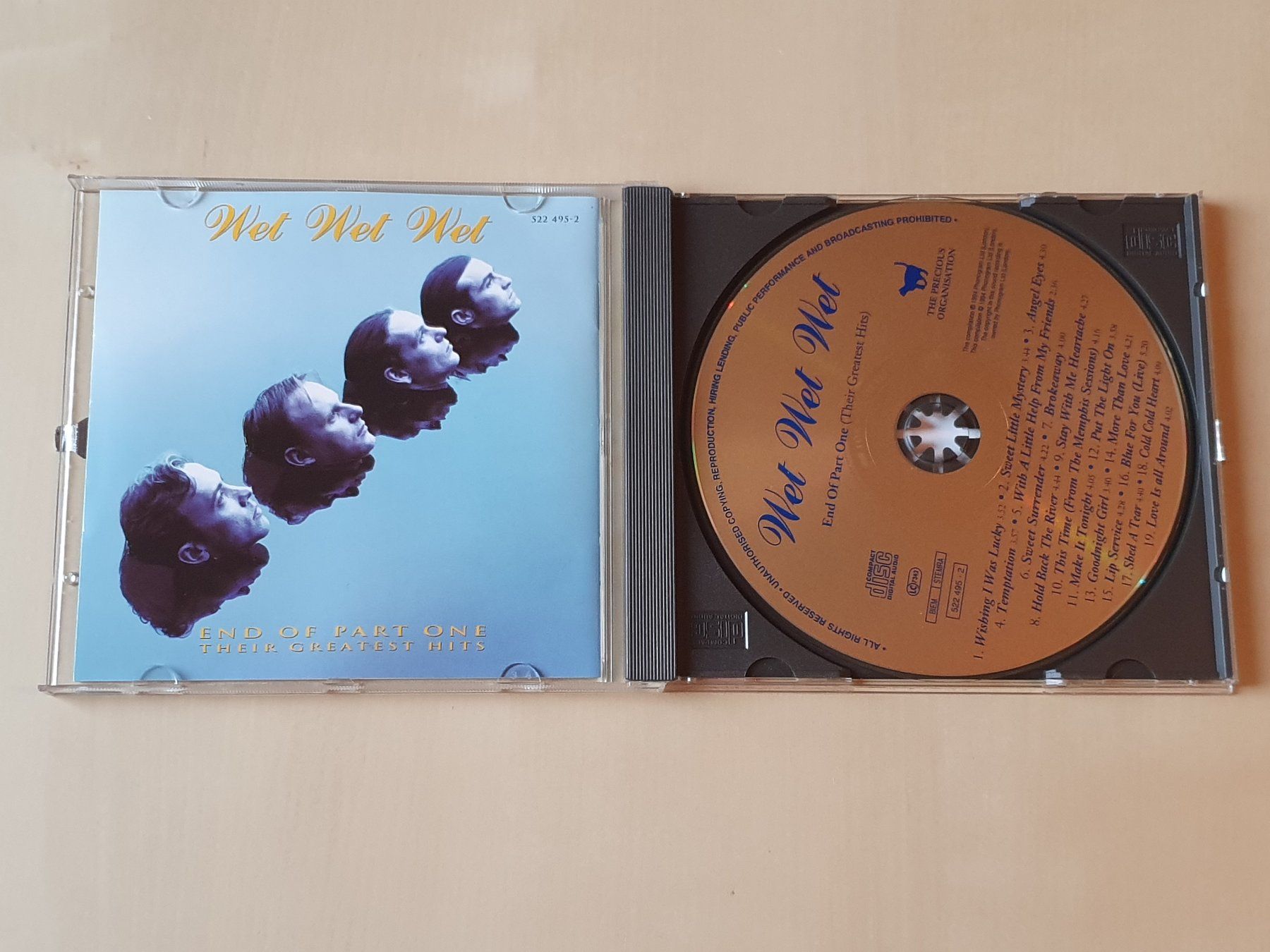 CDs: Wet Wet Wet Greatest Hits – Gebraucht aus Stansstad von collectorsshop 2