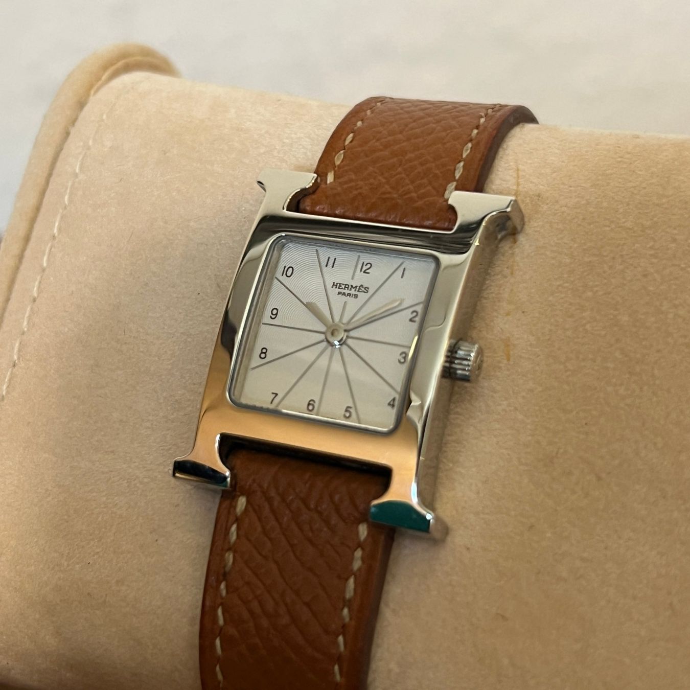 Hermès Orologi: Hermes H Watch Lady Full Set HH1.210 – Usato da Carouge GE venduto da Watchaser 2