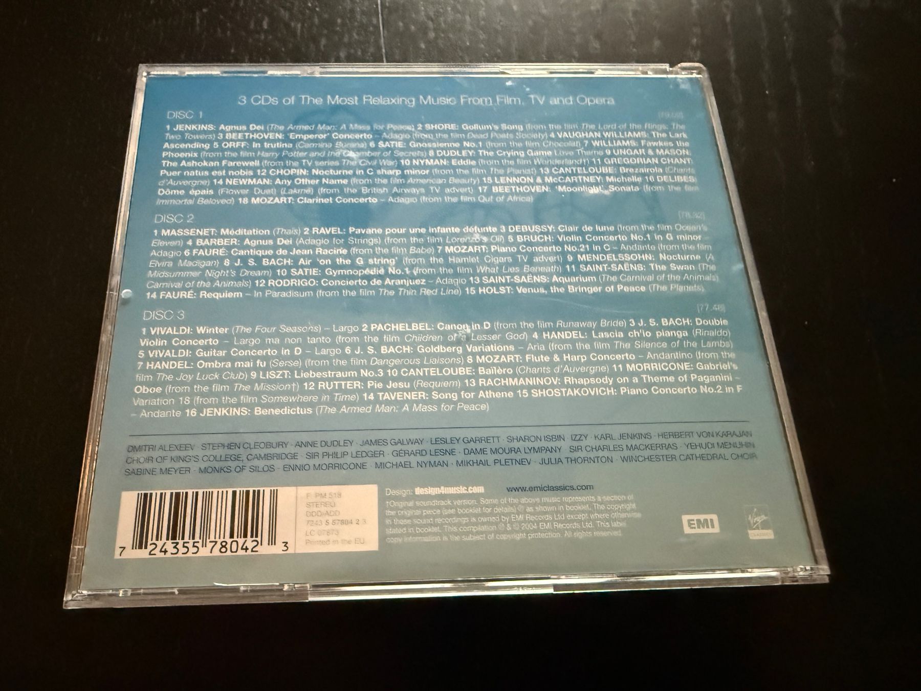 CD: Peace - Pure Classical Calm 3CD Box Set – Usato da Erstfeld venduto da Mario_boe0 5