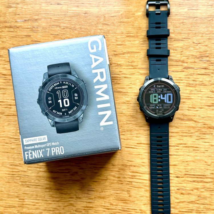 GARMIN Fenix 7 Pro Sapphire Solar | Kaufen auf Ricardo