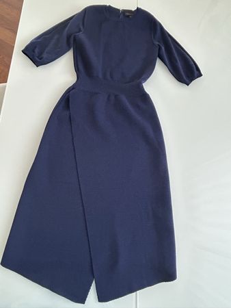 Adolfo Dominguez Dress Navy Blue Size S good condition