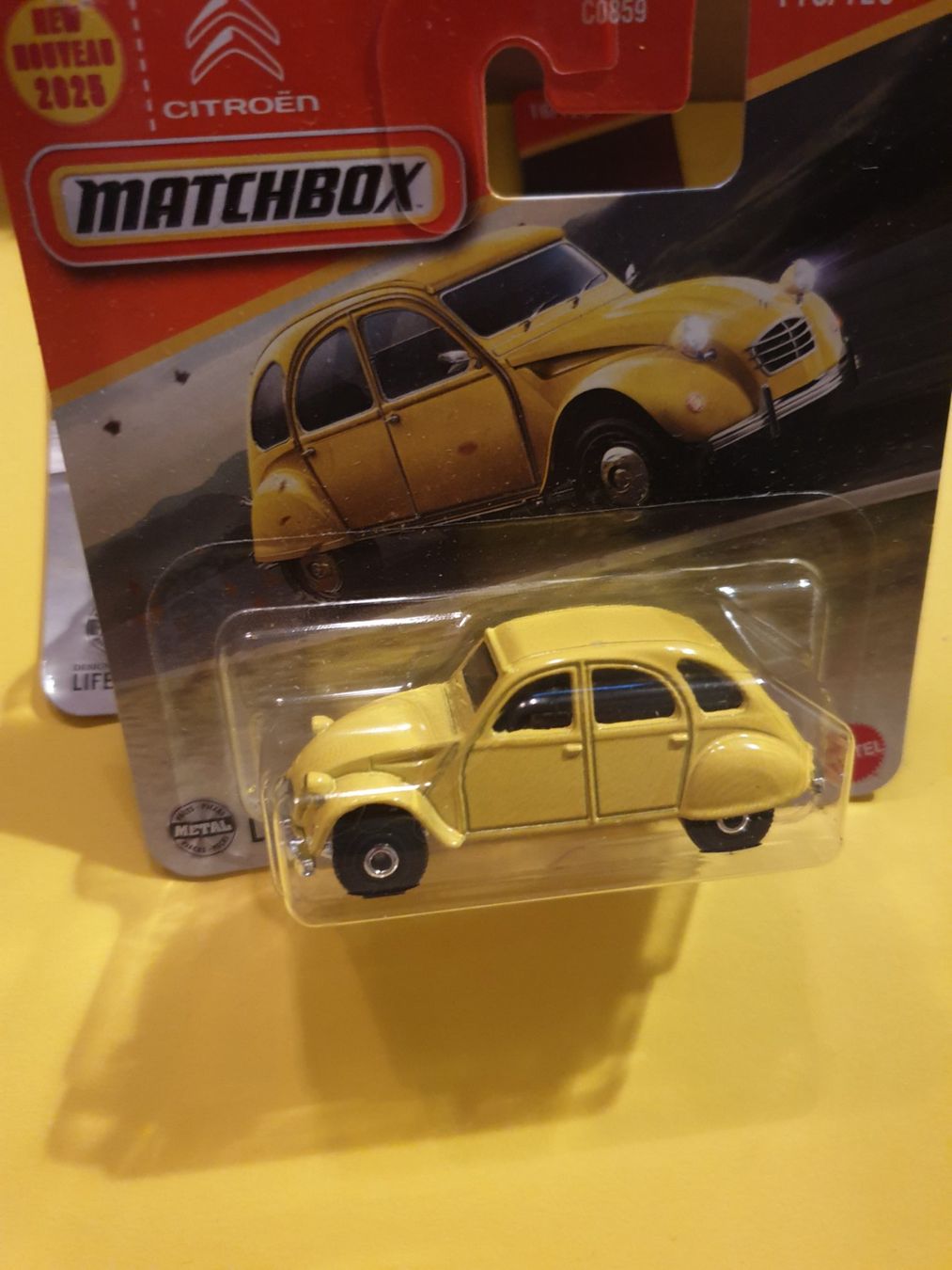 Matchbox Modellini d'auto: 2 x Matchbox 1970 CITROEN 2CV – Nuovo e nell'imballaggio originale da Oftringen venduto da Rotor 5