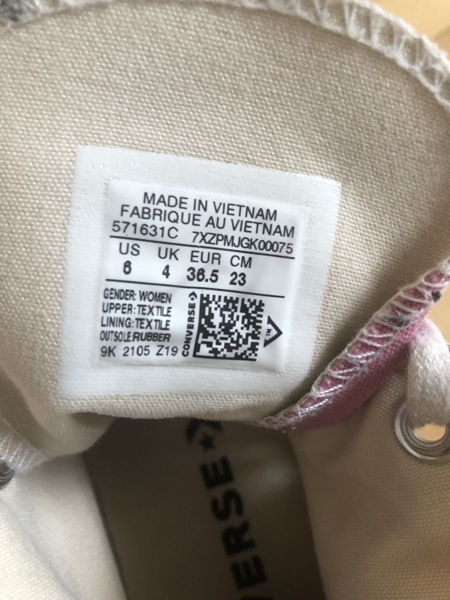 Converse Scarpe per ragazze: Converse All Star in Pink - Gr. 36.5 – Usato da Meilen venduto da OZ2000 2