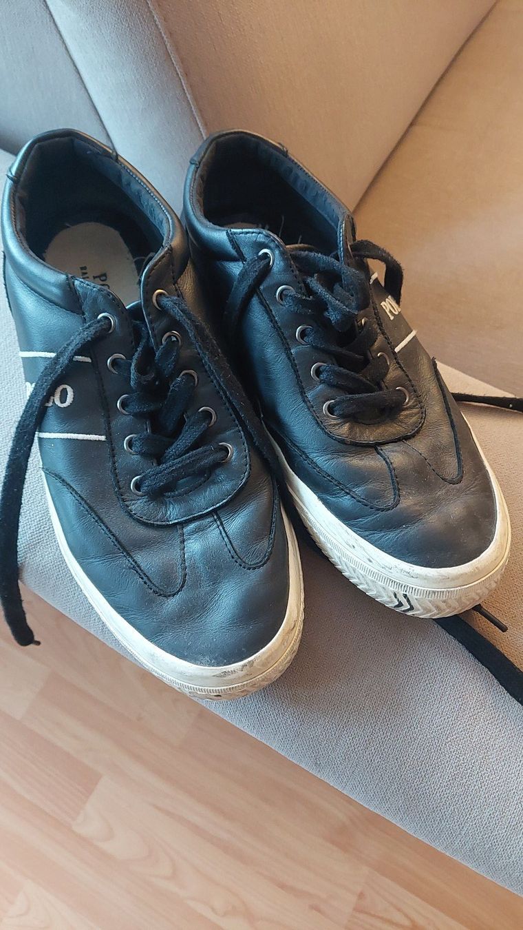 US Polo Herrenschuhe: Polo Sneakers Leder – Gebraucht aus Rheinfelden von Mehxq