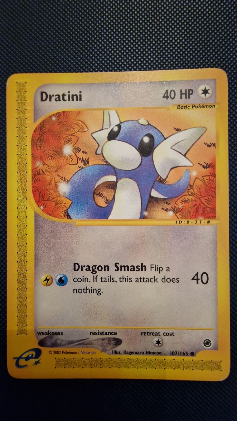 Pokémon Cartes à collectionner: Dratini #107 – Pokémon Expedition – D'occasion à Veytaux par PocketMonster