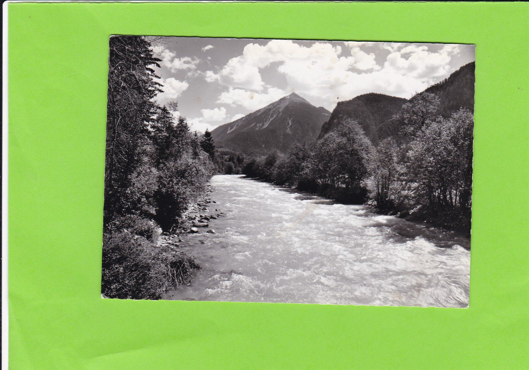 Cartoline postali: Die Albula in Alvaned-Bad – Usato da St. Peterzell venduto da neckertal