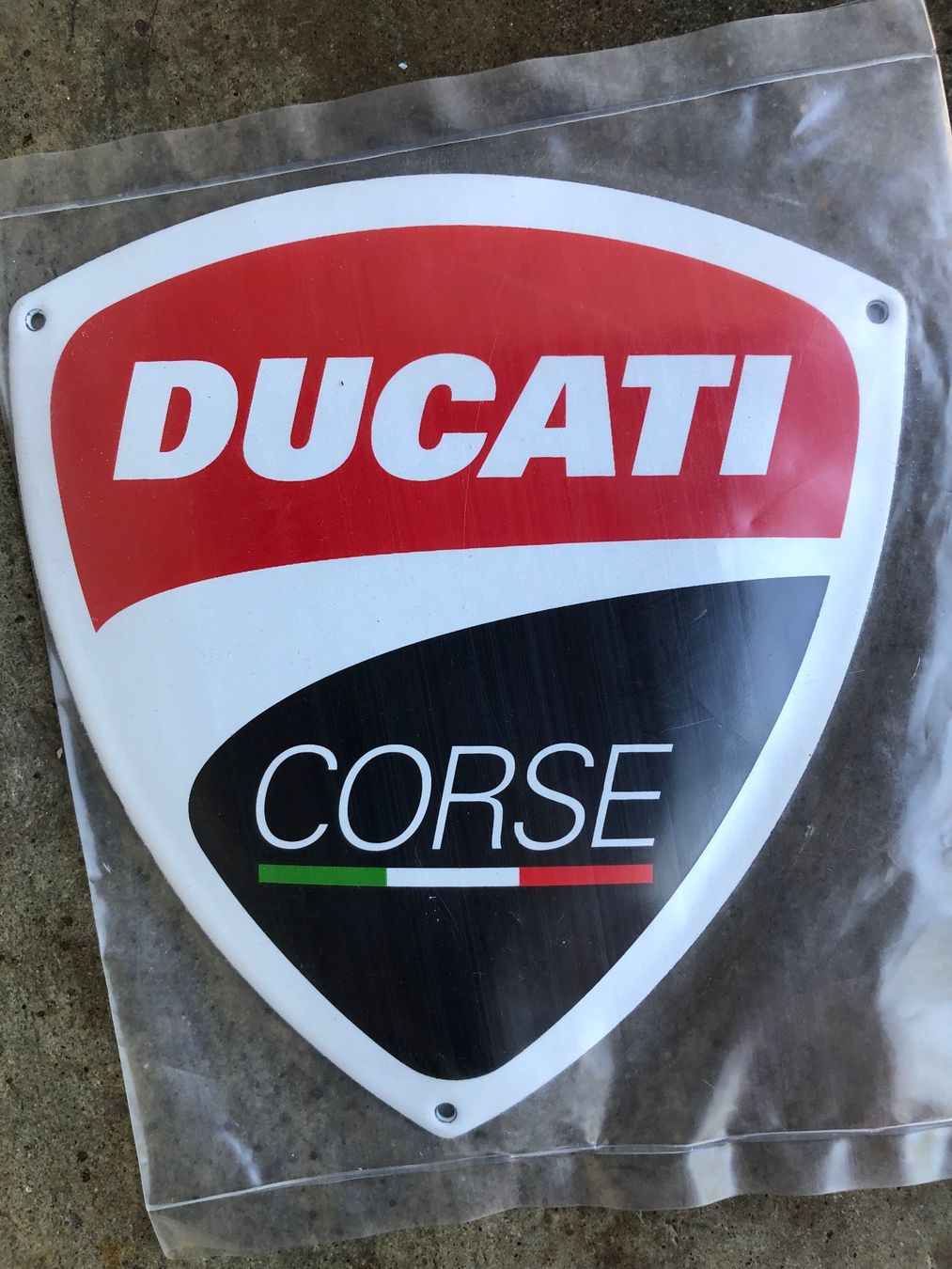 Insegne: Ducati corse italia – Nuovo (secondo la descrizione) da Reinach AG venduto da rares75