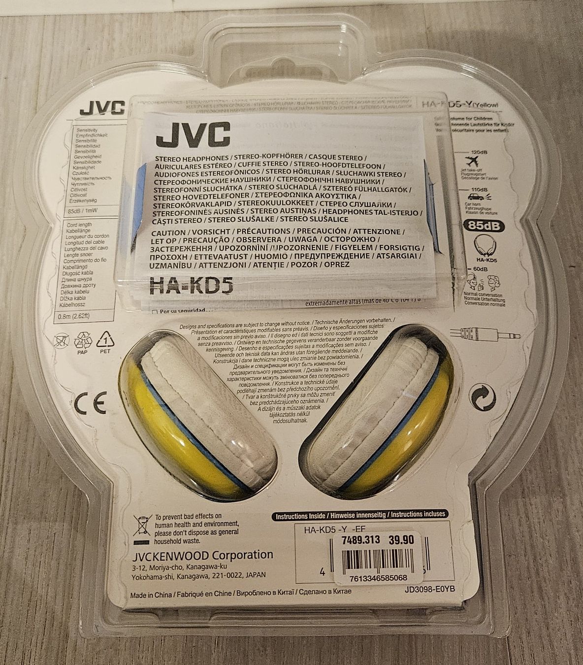 JVC Cuffie: JVC Kinderkopfhöhrer , robust, kaum gebraucht – Usato da Buchs ZH venduto da Reto_981 1