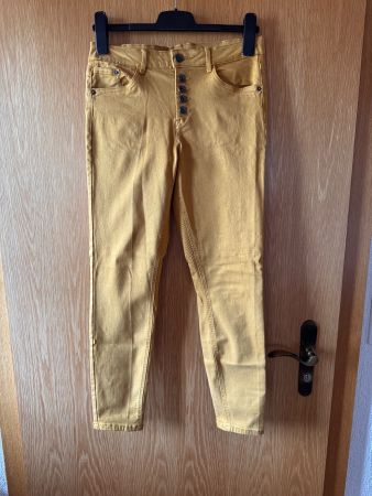 Senfgelbe Hose Gr. S