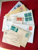 Lot mit 7 Bedarfsbriefen und Karten.
