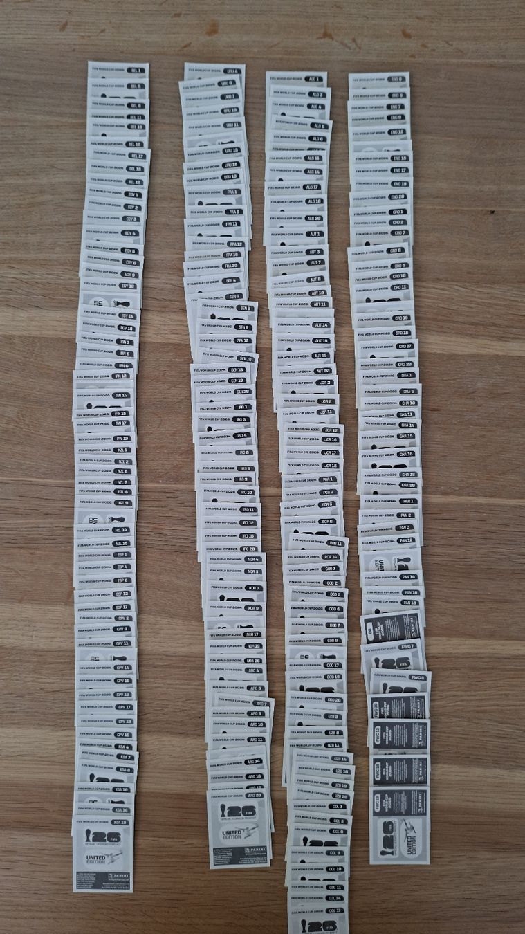 Panini Sammelbilder & Trading cards: Panini 2026 1/2 set – Neu (gemäss Beschreibung) aus Lugnorre von cod_lk7g 1