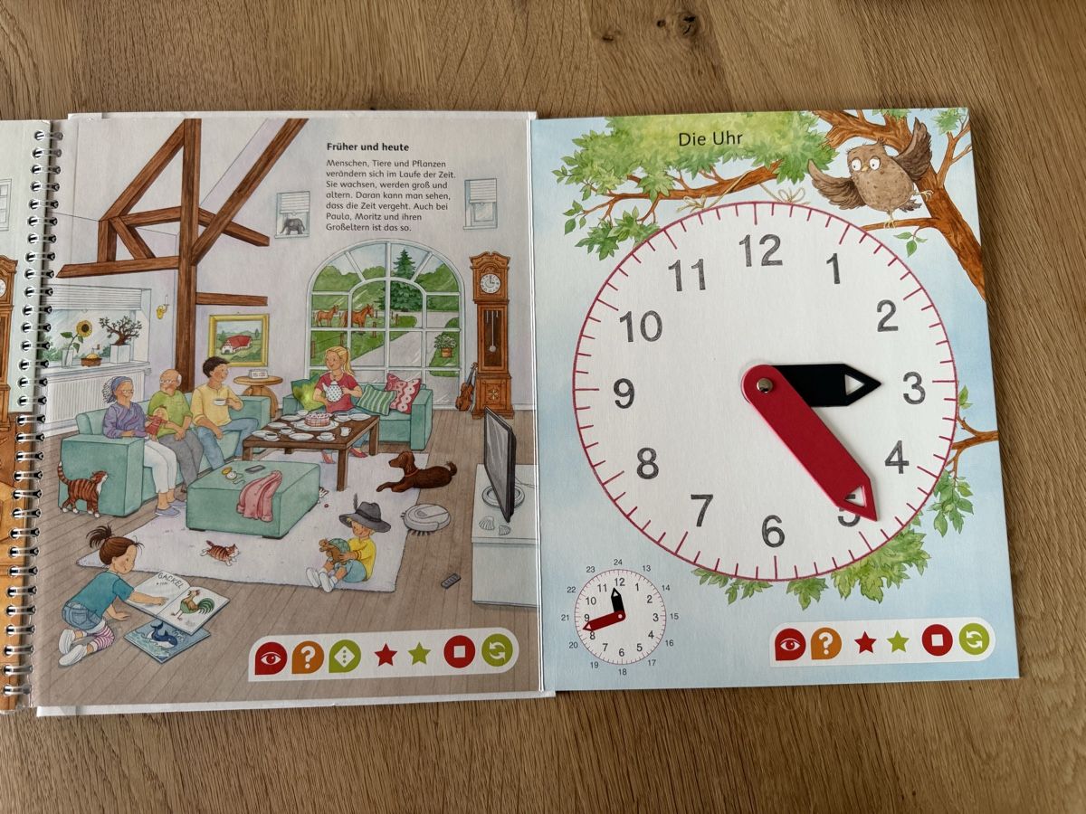 Libri: Tiotoi Buch Uhr und Zeit – Usato da Goldswil venduto da Fisel 5