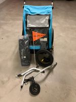 Mit Two wheel stroller und jogging kit- Burley D’Lite X Doub