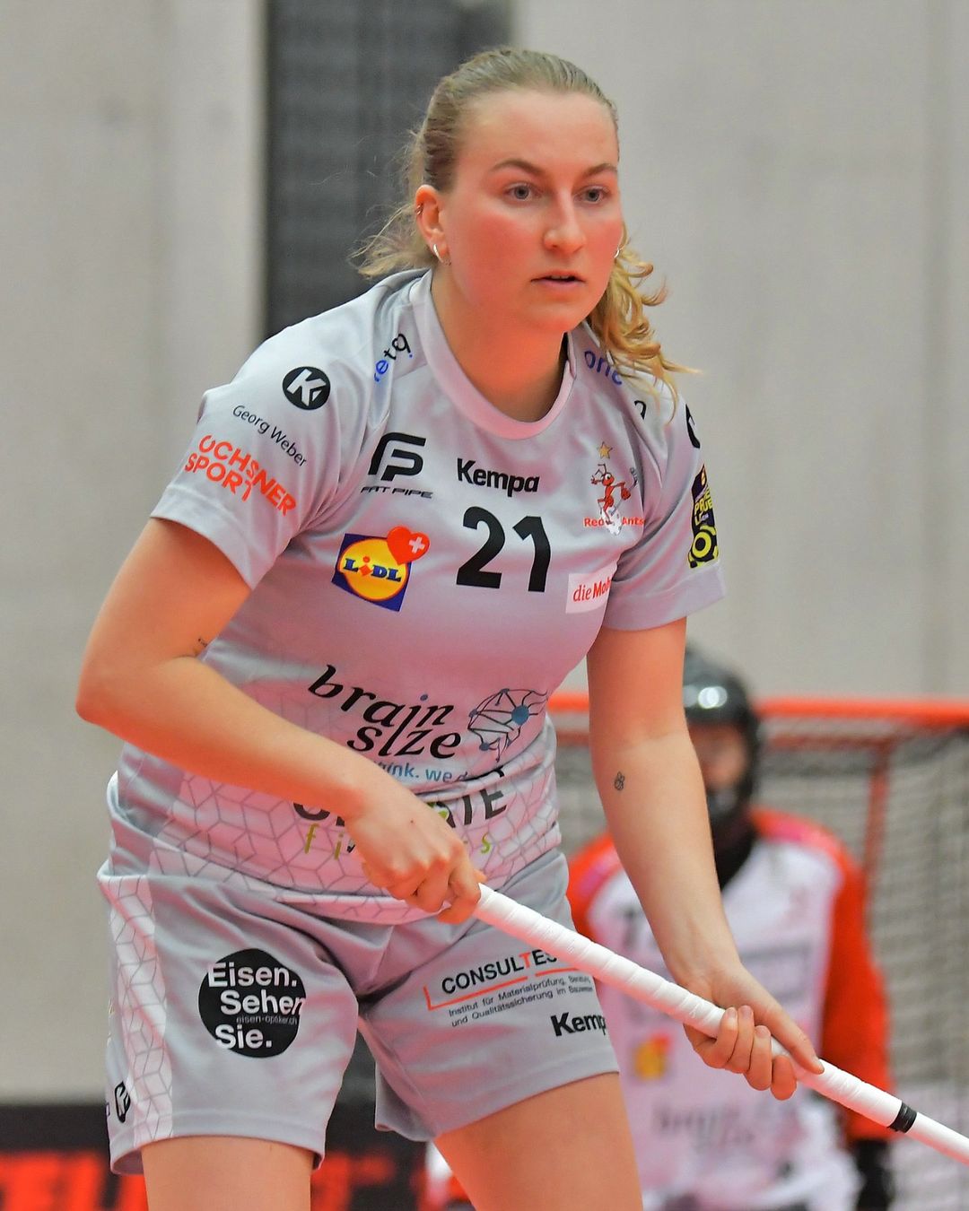 Canottiere & Pantaloni: Red Ants Matchshirt L-UPL #21 grau – Usato da Winterthur venduto da RedAnts