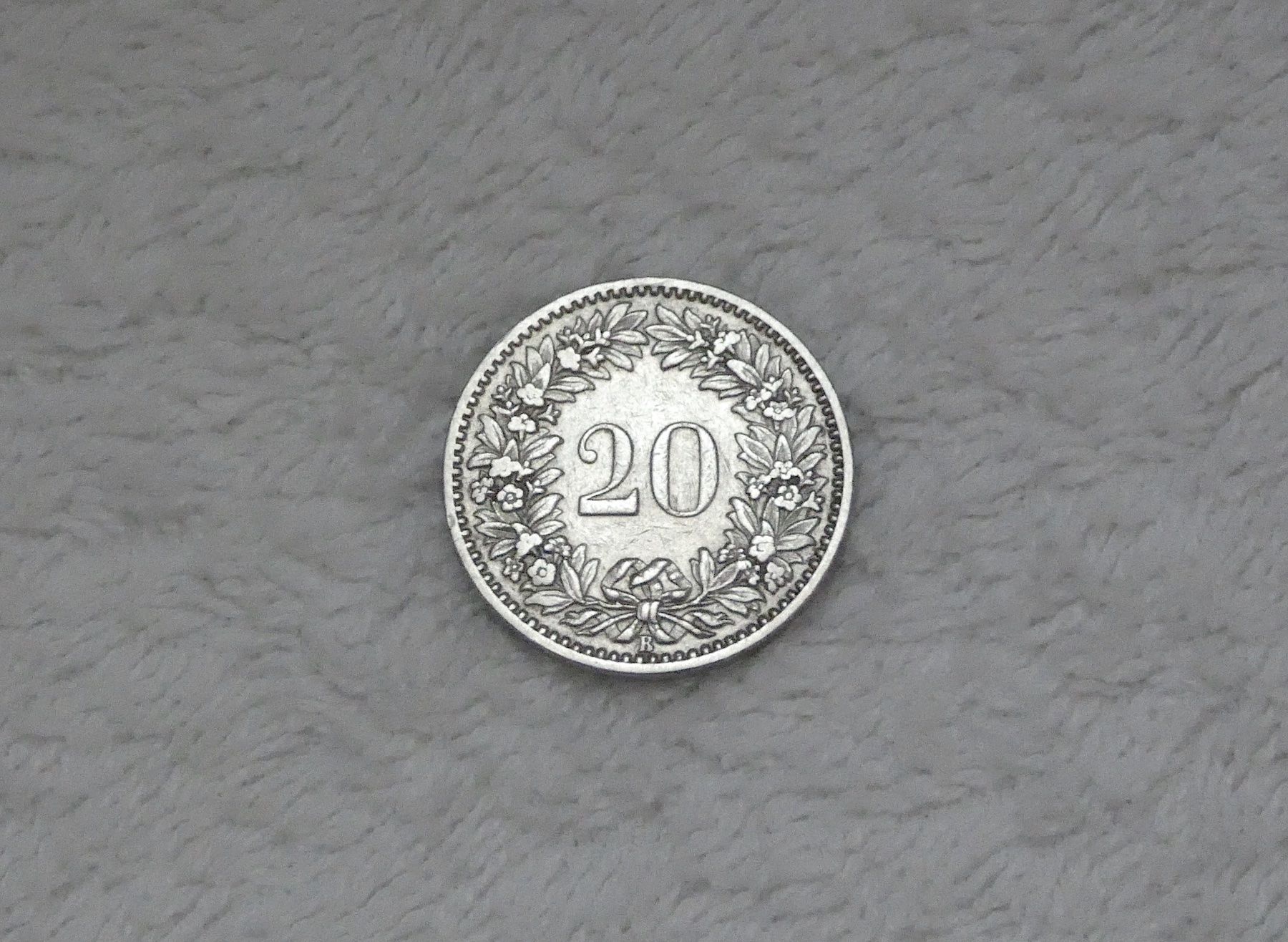 Tutti le monete: 20 centimes/Rappen 1908 – Usato da Nyon venduto da Ilmi09 1