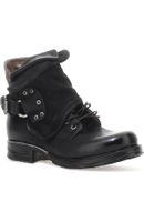Neuwertige Lederboots A.S. 98 Moto Bootie Simon II