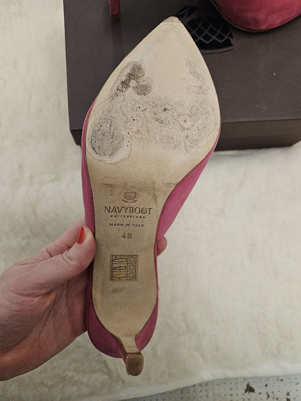 Navyboot Scarpe da donna: Navyboot Mules Pink, Grösse 39/40 – Usato da Basel venduto da lar_7c62 3