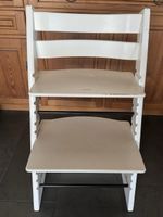 Stokke Tripp Trapp Hochstuhl weiss gebrauchter Zustand