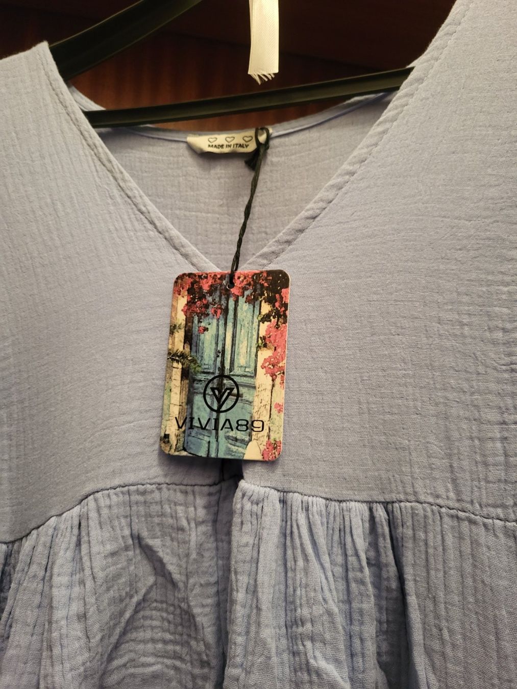 Vestiti: Abito estivo in cotone tg. Onesize – Nuovo e nell'imballaggio originale da Chiasso venduto da Ann58 1