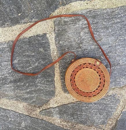 Vintage round bag