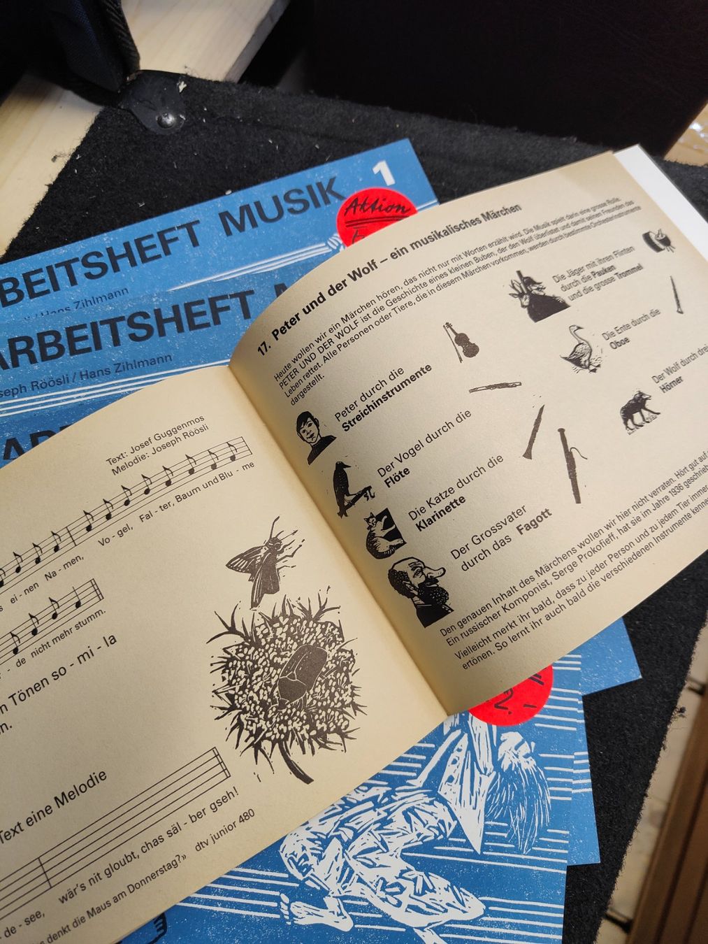 Strumenti musicali: Arbeitsheft Musik – Nuovo (secondo la descrizione) da Davos-Platz venduto da musikhauskollegger 2