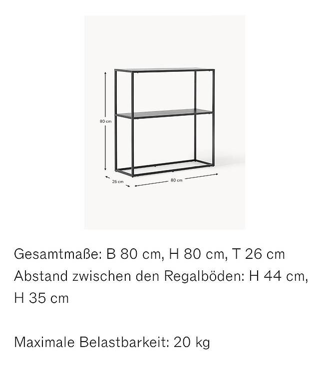 Scaffali: Regal, schwarz, Metall – Usato da Jona venduto da nicole___ 2