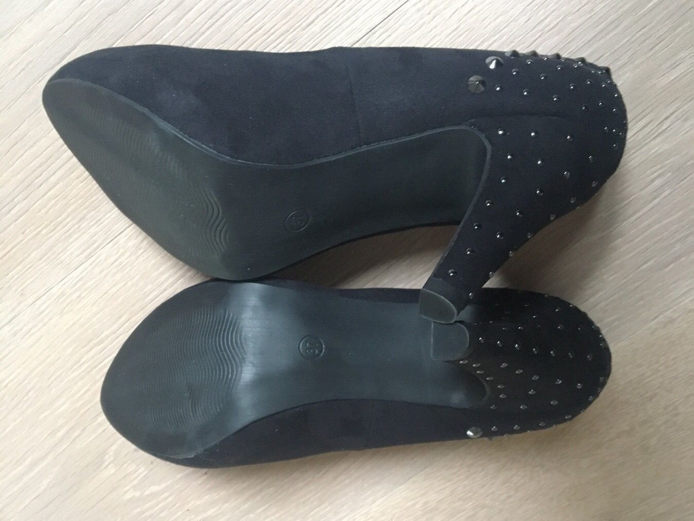 Damenschuhe: Neue schwarze High Heels Grösse 37 – Neu (gemäss Beschreibung) aus Winkel von Flyhy2020 3