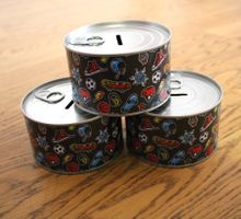 Kinder Spardose mit Fussball Skateboard Basketball NEU!